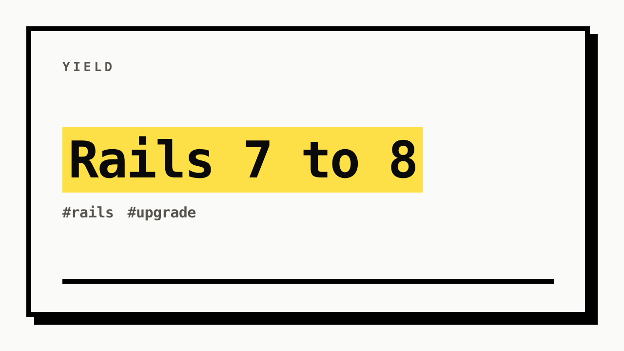 #rails #upgrade