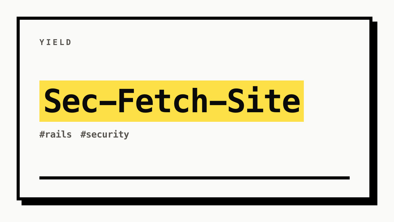 #rails #security