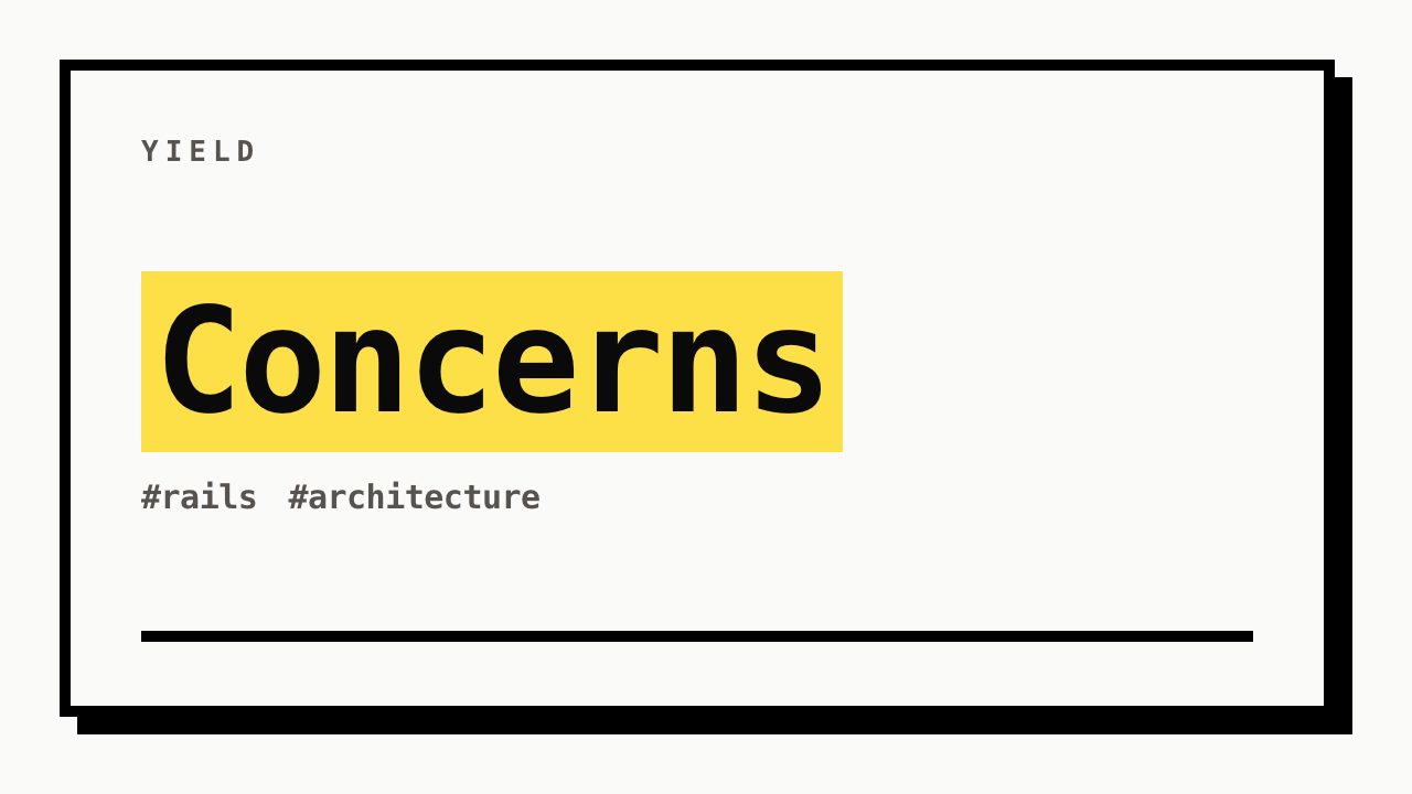 #rails #architecture