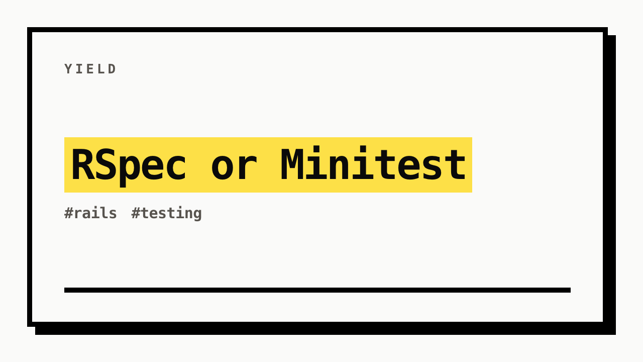 #rails #testing