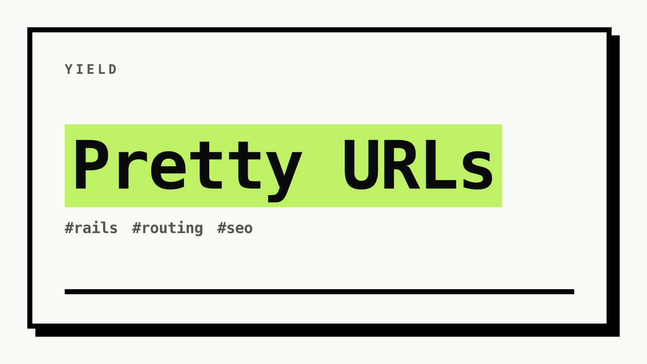 #rails #routing #seo