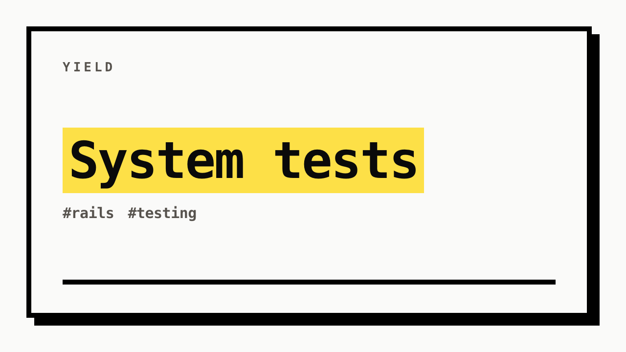 #rails #testing