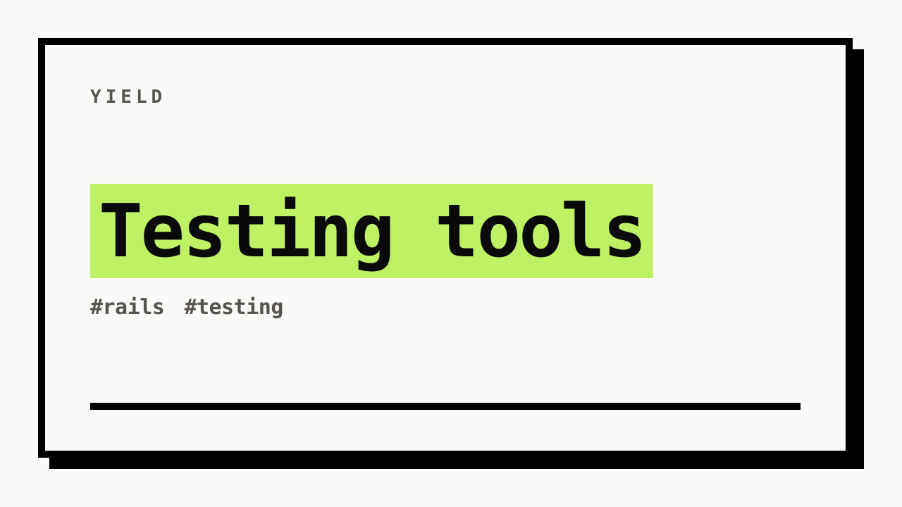#rails #testing
