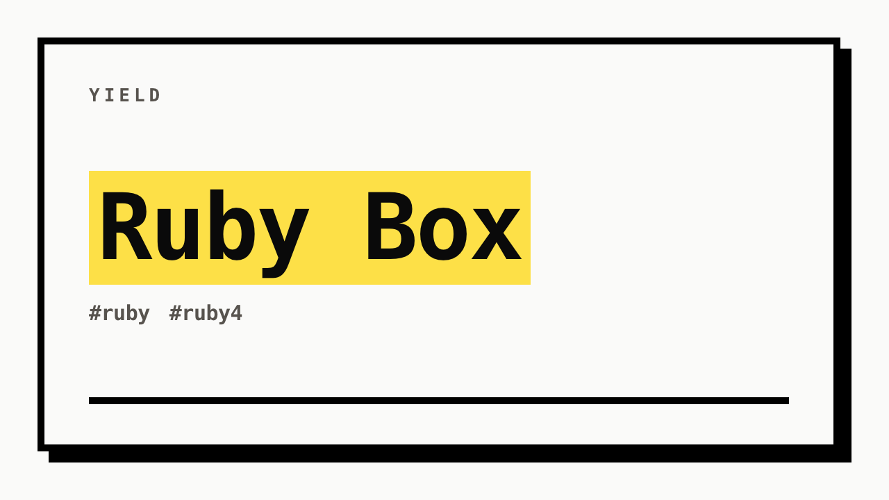 #ruby #ruby4